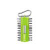 Bosch 21-teiliges Schrauberbit-Set mit Snap-hook (hellgrn)  Ausstellerversion