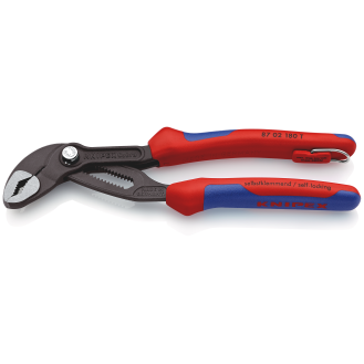 WP-Zange Cobra m.Si.Öse 180mm pol. 2K Knipex-Beschreibung lesen