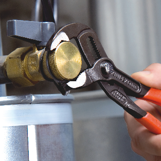 WP-Zange Cobra m.Si.Öse 180mm pol. 2K Knipex-Beschreibung lesen