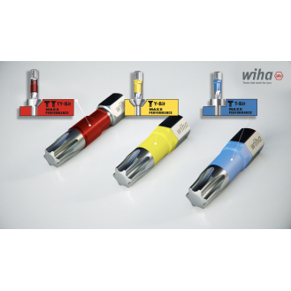 Wiha Bit Set BitBuddy TY-Bit 49 mm Pozidriv, TORX 7-tlg. 1/4" E6,3 (42118)-Beschreibung lesen