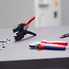 KNIPEX 12 72 190 SB NexStrip Elektriker-Multiwerkzeug mit rutschhemmenden Kunststoff-Hüllen 190 mm