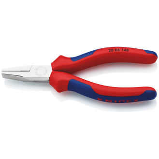 Flachzange verchromt mit Griffen mit PVC-Überzug 140mm-Beschreibung lesen