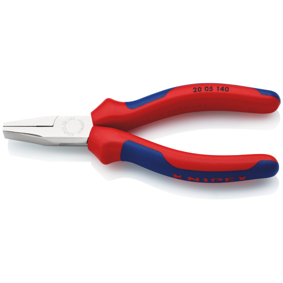 Flachzange verchromt mit Griffen mit PVC-Überzug 140mm Flachzange verchromt mit Griffen mit PVC-Überzug 140mm-Beschreibung lesen