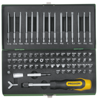 Proxxon Super-Sicherheits- und Spezialbitsatz, 1/4" (75-teilig)-Beschreibung lesen