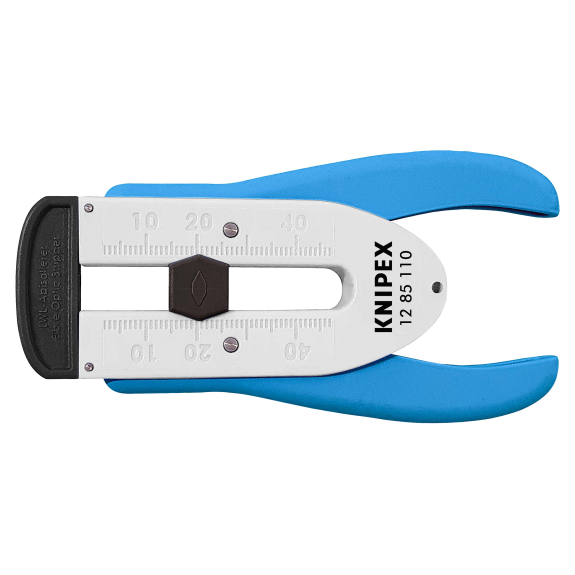 KNIPEX 12 85 110 SB Abisolierwerkzeug für Glasfaserkabel  190 mm-Beschreibung lesen