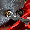 KNIPEX 82 01 200 SB TwinGrip Frontgreifzange mit rutschhemmendem Kunststoff überzogen schwarz atramentiert 200 mm