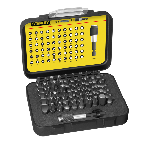 Stanley Bit-Satz 61-tlgmit Bithalter Stanley Bit-Satz 61-tlgmit Bithalter-Beschreibung lesen
