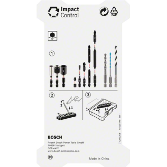 Bosch Impact Control MultiConstruction und Schrauberbit-Set, 35-tlg.-Beschreibung lesen