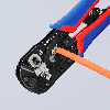 KNIPEX 97 51 13 Crimpzange für RJ45-Westernstecker mit Mehrkomponenten-Hüllen brüniert 190 mm