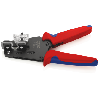 KNIPEX 12 12 10 Präzisions-Abisolierzange mit Formmessern mit Mehrkomponenten-Hüllen brüniert 195 mm-Beschreibung lesen