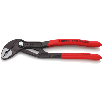Wapuzange Cobra 180mm Nr.8701 SB Knipex-Beschreibung lesen