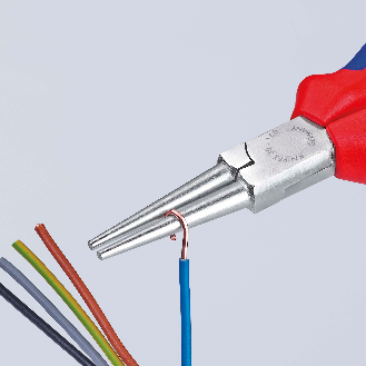 Langbeckzange Form3 mit Mehrkomponenten-Griffen 160mm KNIPEX-Beschreibung lesen