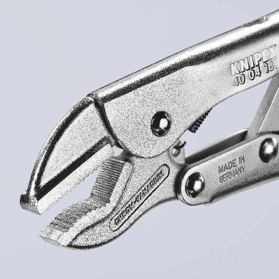 KNIPEX 40 04 180 Universal-Gripzange verzinkt 180 mm-Beschreibung lesen
