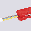 KNIPEX 16 64 125 SB Abmantelungswerkzeug für Flach- und Rundkabel  125 mm