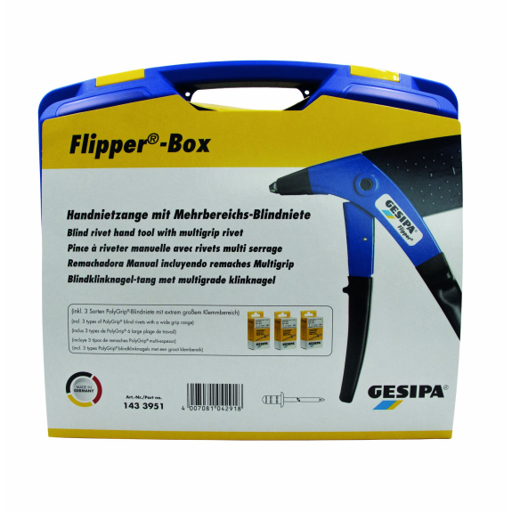 Gesipa Flipper-Box-Beschreibung lesen