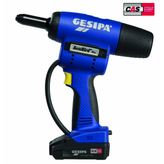Gesipa AccuBird Pro CAS mit 2 Li-Ion Akkus 18V - 2,0 Ah / Ladegert in L-Boxx-Beschreibung lesen