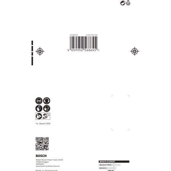 Bosch EXPERT M480 Schleifnetz-Set, 100 x 150 mm, 10 Stck. Fr Multischleifer-Beschreibung lesen