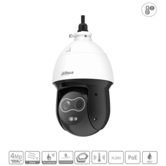 Thermische PTZ-Kamera Dahua TPC-SD2241-TB7F8-DW-S2 4MP/8mm-Beschreibung lesen
