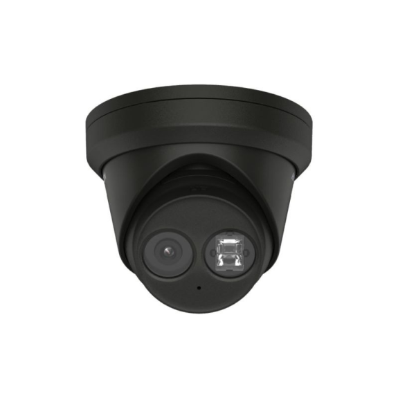 DS-2CD2383G2-IU(2.8mm)(O-STD)(BLACK) Hikvision, 1/2,8 Zoll Netzwerk Fix Dome, Tag/Nacht, 3840x2160@30fps, 2,8mm, Audio,-Beschreibung lesen