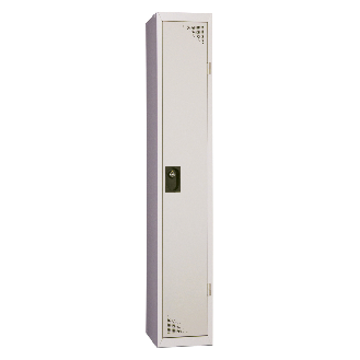 Vestiaire industrie propre - En kit - Gris - 1 colonne - Largeur 30cm-Lire la description