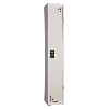 Vestiaire industrie propre - En kit - Gris - 1 colonne - Largeur 30cm
