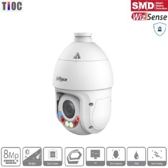 IP PTZ Kamera 8MP Starlight WizSense TIOC 25x optischer Zoom IP PTZ Kamera 8MP Starlight WizSense TIOC 25x optischer Zoom-Beschreibung lesen