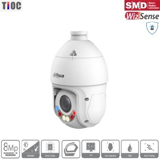 IP PTZ Kamera 8MP Starlight WizSense TIOC 25x optischer Zoom-Beschreibung lesen
