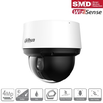 IP PTZ Kamera 4MP Starlight WizSense SD4A425DB-HNY-Beschreibung lesen