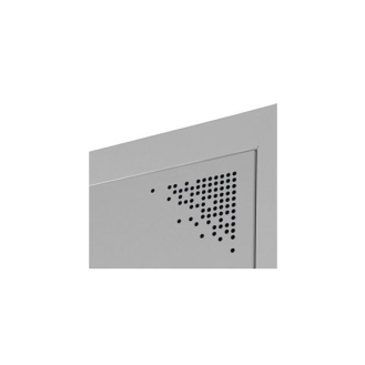 Vestiaire industrie propre - En kit - Gris - 4 colonnes - Largeur 120cm-Lire la description