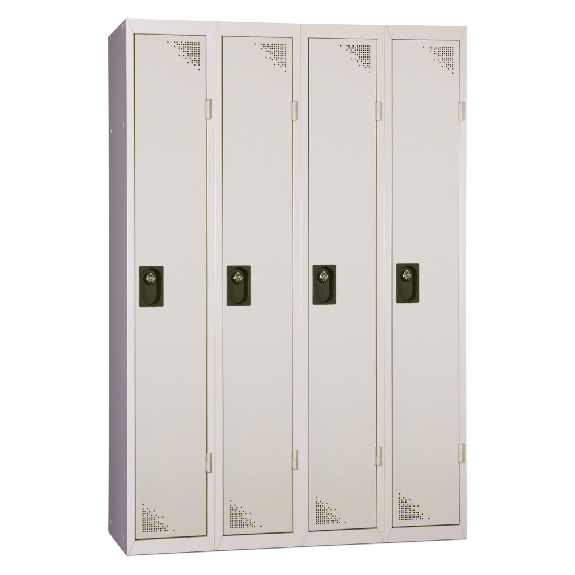 Vestiaire industrie propre - En kit - Gris - 4 colonnes - Largeur 120cm Vestiaire industrie propre - En kit - Gris - 4 colonnes - Largeur 120cm-Lire la description