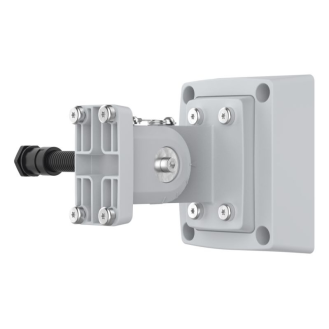 AXIS T91R61 WALL MOUNT, Wandarm, neigbar, für AXIS D2110-VE, inkl. Anschlussdose und Kabelschlauch, weiß-Beschreibung lesen