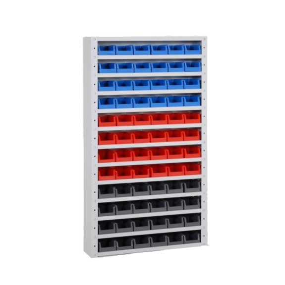 Armoire à bac à bec Systembox 8 tablettes sans bac Armoire à bac à bec Systembox 8 tablettes sans bac-Lire la description