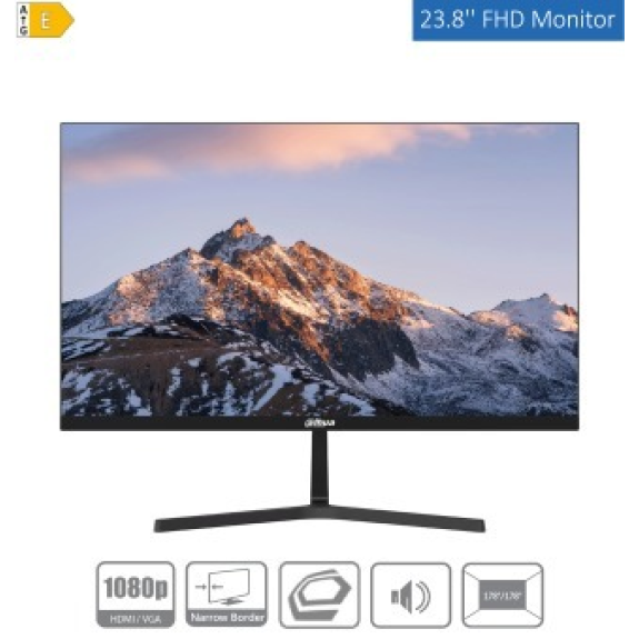 Dahua - LM24-B200S-B3-V - 23,8" Full-HD Monitor, - 60,45cm ( 23,8" ) Diagonale - Full HD 1920x1080 / 100Hz - Video Eing-Beschreibung lesen