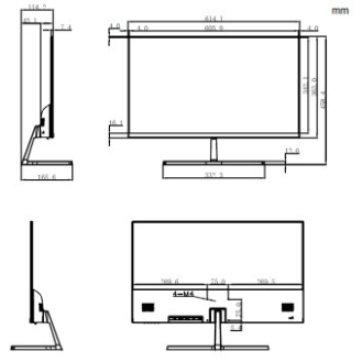 Dahua - LM27-B200S-B3-V - 27" Full-HD Monitor, - 68,58cm ( 27" ) Diagonale - Full HD 1920x1080 / 100Hz - Video Eingang-Beschreibung lesen