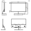 Dahua - LM27-B200S-B3-V - 27" Full-HD Monitor, - 68,58cm ( 27" ) Diagonale - Full HD 1920x1080 / 100Hz - Video Eingang