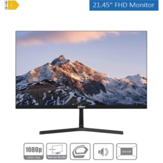 Dahua - LM22-B200S-B3-V - 21.45" Full-HD Monitor, - 54,48cm ( 21,45" ) Diagonale - Full HD 1920x1080 / 100Hz - Video Ei-Beschreibung lesen