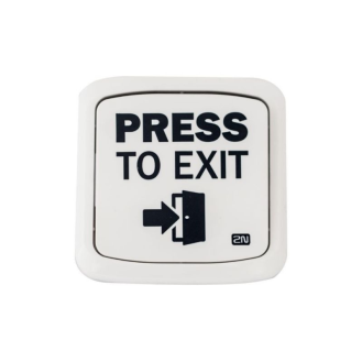 2N IP Vario/Force Exit Button, Taster zum Öffnen der Tür von innen, Anschluss an Logik Eingang, Wandeinbauversion-Beschreibung lesen