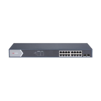 Intelligenter verwalteter Ethernet-Switch 16x RJ45, 2x SFP, PoE 225W, 230VAC-Beschreibung lesen