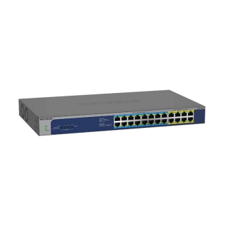 Switch Ethernet Gigabit 24-Port PoE++ unmanaged GS524UP-100EUS 480W-Beschreibung lesen