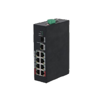 Dahua - PFS3110-8ET-96-V2 - Switch - 8 PoE - 1 SFP, - 10 Port Switch - 8x PoE Ethernet Port 10/100 Mbps - 1x Uplink Eth-Beschreibung lesen