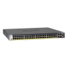 GSM4352PA-100NES, Gigabit Switch, 48x RJ45 PoE+, 2x RJ45 10G, 2x SFP+ 10G, managed, 550W PSU