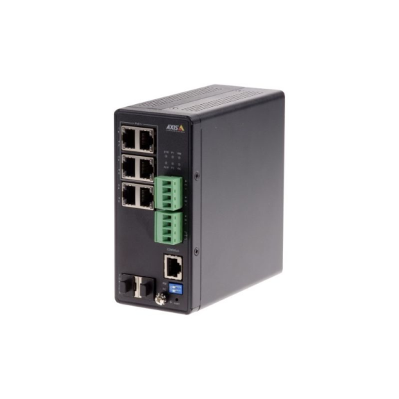 Industrieller PoE-Switch AXIS T8504-R, Gigabit, 4 PoE+ Ports 60W, SFP Uplink, 240W PoE Budget Industrieller PoE-Switch AXIS T8504-R, Gigabit, 4 PoE+ Ports 60W, SFP Uplink, 240W PoE Budget-Beschreibung lesen