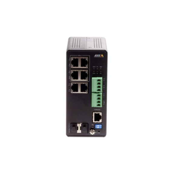 Industrieller PoE-Switch AXIS T8504-R, Gigabit, 4 PoE+ Ports 60W, SFP Uplink, 240W PoE Budget Industrieller PoE-Switch AXIS T8504-R, Gigabit, 4 PoE+ Ports 60W, SFP Uplink, 240W PoE Budget-Beschreibung lesen