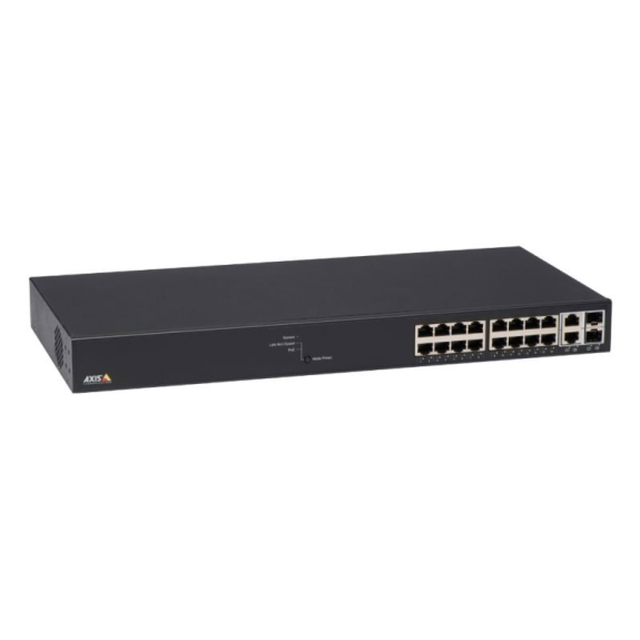 Switch Netzwerk AXIS T8516 POE+, Gigabit, 16 PoE+ Ports, 2x SFP/RJ45, 240W, 19 Zoll, 1HE-Beschreibung lesen