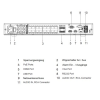 Netzwerk-Videorekorder mit 16 Kanälen und 16 PoE-Ports