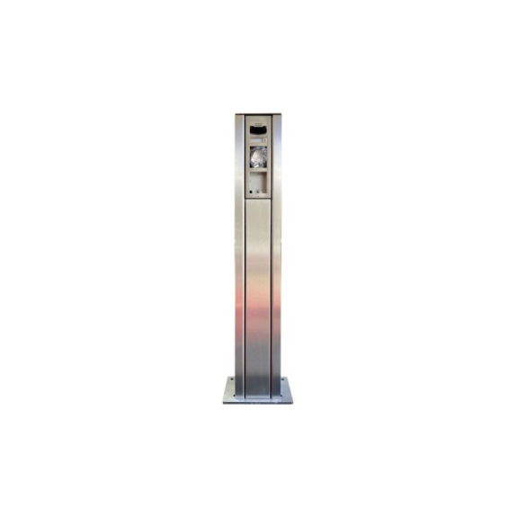 2N STELE PERSON AP1, Edelstahl VA Stele, für 2N IP Verso, 1 Modul-Beschreibung lesen