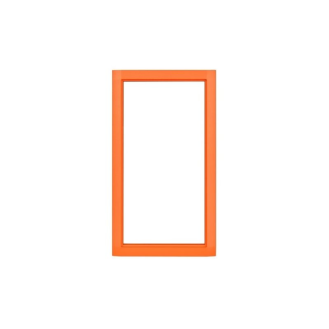 2N IP Safety Metal Frame, Abdeckrahmen, für 2N IP Safety, orange-Beschreibung lesen