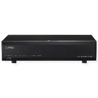 WJ-NU301KG i-PRO, i-PRO WJ-NU301 NVR, 16 Kamerakanäle, 16x 100Mbps (POE), 1x 1.000 Mpbs-Beschreibung lesen