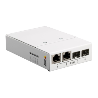 Ethernet Medienkonverter AXIS T8604, 2x 10/100Mbps RJ45, 2x 100/1000Mbps SFP-Beschreibung lesen