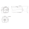 Thermische Bullet-Kamera TPC-BF2241P-TB7F8-DW-S2 4MP/8mm